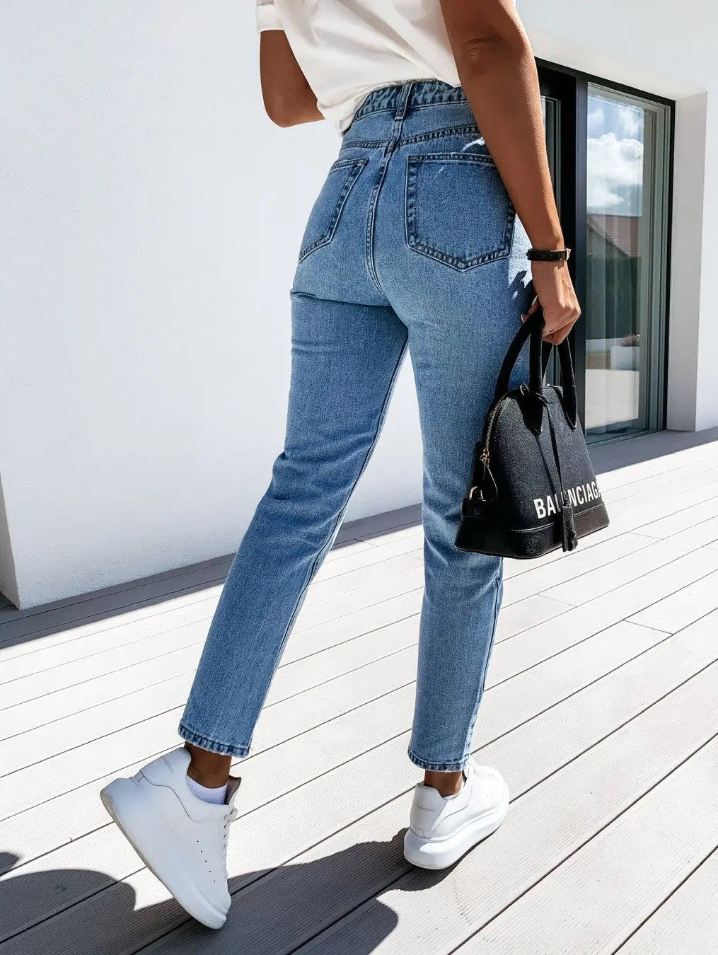 Herbst Und Winter Beiläufige Hosen Damen