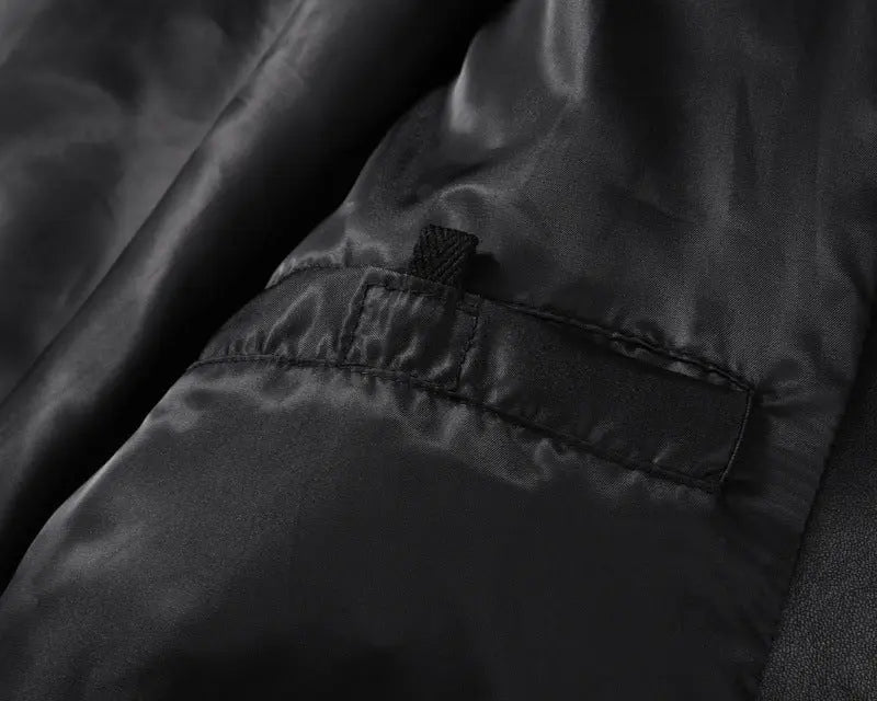 Lederjacke aus PU-Leder