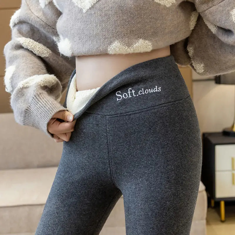 Damen Leggings mit hoher Taille