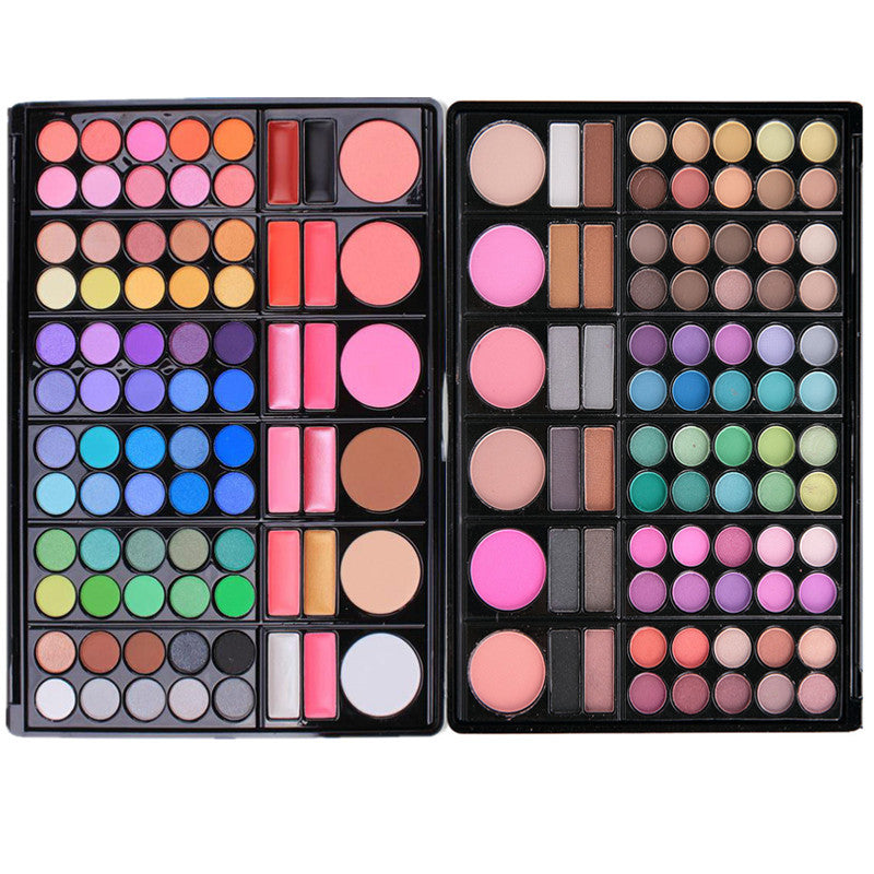 Lidschatten-Palette mit 78 Farben: Matte & Schimmer