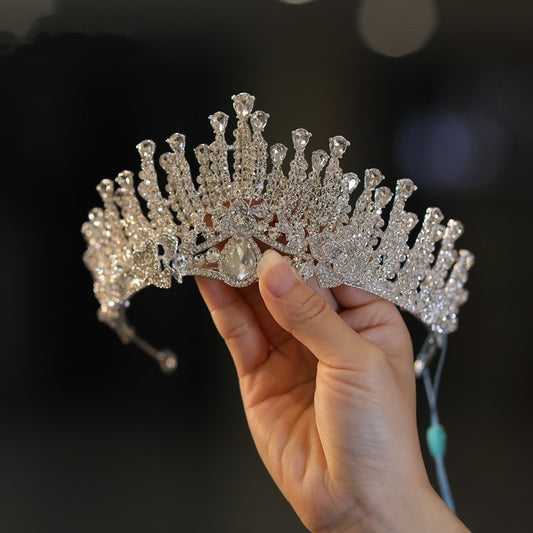 Hochzeitskleid Stirnband Krone aus Legierung mit Strasssteinen - Elegante Süße und Luxus