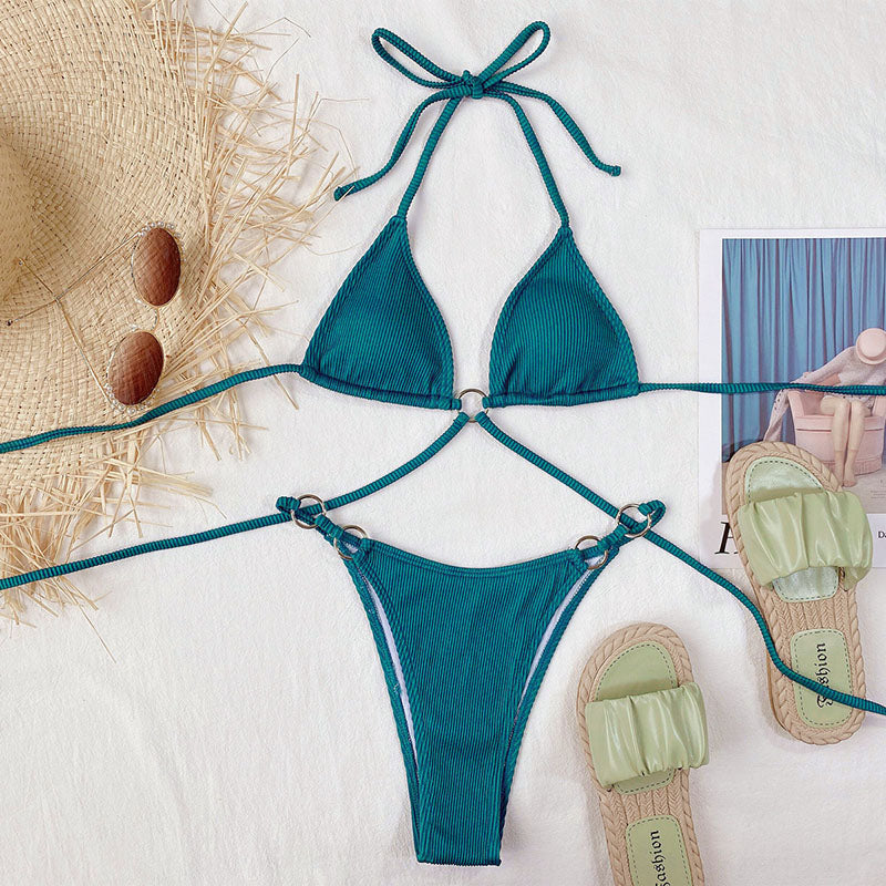 Strand-Bikini-Set für Damen